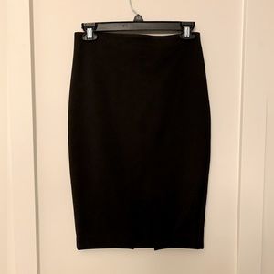 Express Black Pencil Skirt